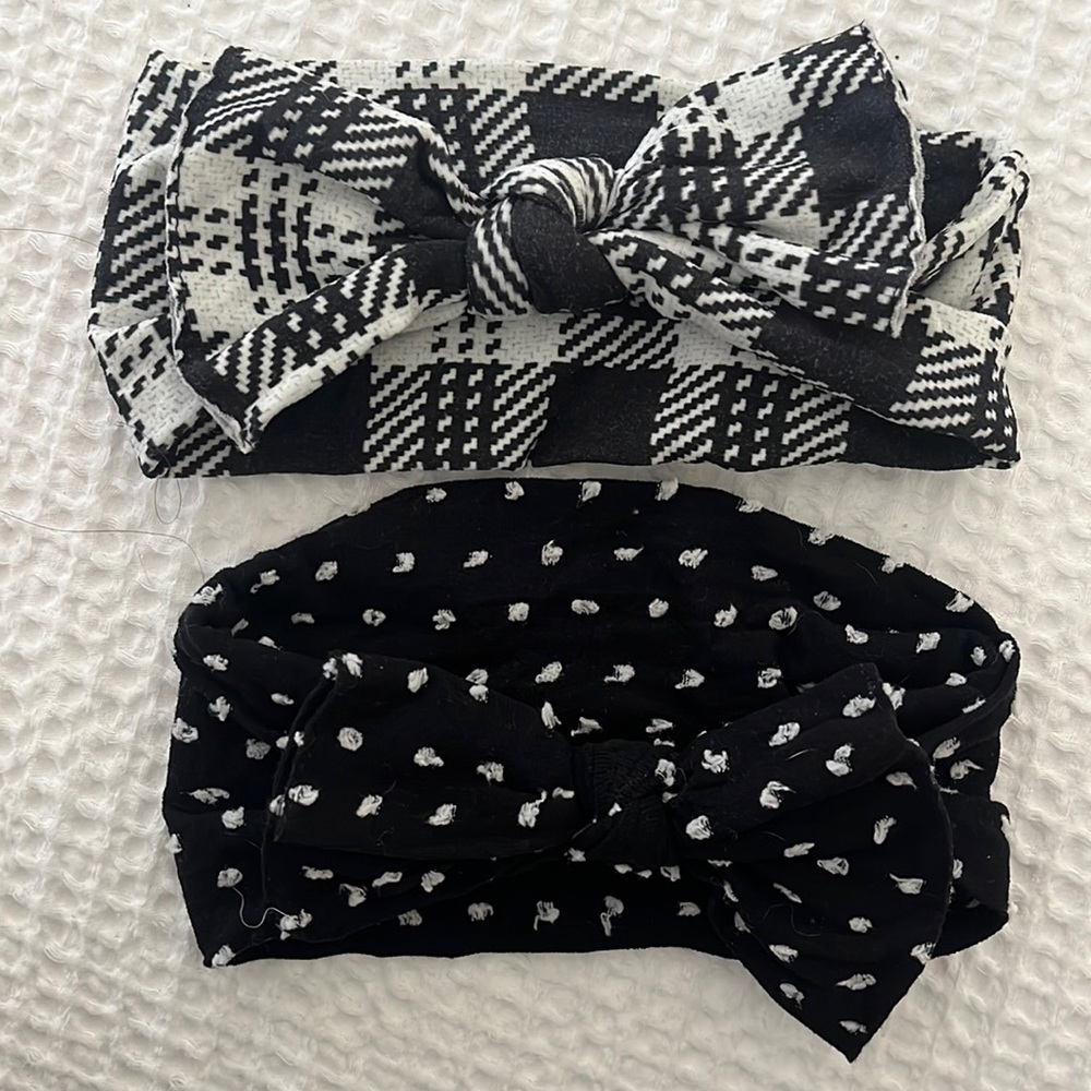 Set of 2 Baby Bling Bows